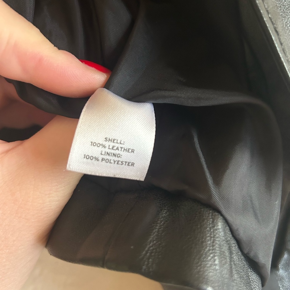 Halogen Leather Jacket - image 8